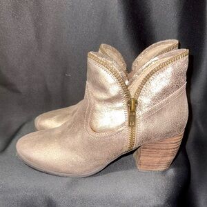 Chinese Laundry Metallic Ankle Boots